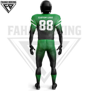 Service OEM ODM, prix de gros, fournisseur fiable, nouveaux modèles tendance, maillots et hauts de football américain en polyester grande taille - Product Image 3