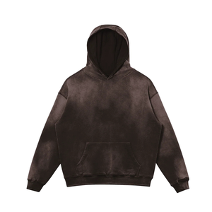 Sweat-shirts en molleton de coton épais unisexe pour homme, personnalisables, de haute qualité, tendance streetwear pour l'hiver, 100% coton - Product Image 3