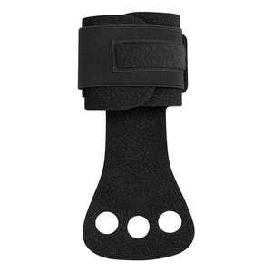 Professional Weightlifting Hand Grips with Wrist Support – Cowhide Leather Gym Grip Pads for Deadlifts & Pull-ups – Anti-Slip - Product Image 6