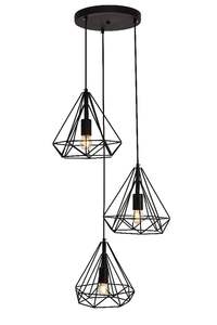 โคมไฟระย้าสีดำทองพรีเมียม โคมไฟเพดานแบบแขวนทันสมัย สำหรับห้องนั่งเล่น ห้องรับประทานอาหาร ห้องครัว โรงแรม ร้านอาหาร ตกแต่งสไตล์หรูหรา - Product Image 2