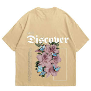 T-shirts Homme Slim Fit 100% Coton 2026 en Gros, Impression Graphique Personnalisée pour Sérigraphie en Relief, Grandes Tailles, Logo et Design Personnalisés en Stock - Product Image 2