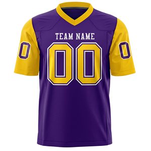Nuevos Diseños de Camisetas de Fútbol Americano 100% Algodón Transpirable de Secado Rápido para Hombre y Mujer, Logotipo Frontal de los 32 Equipos - Product Image 1