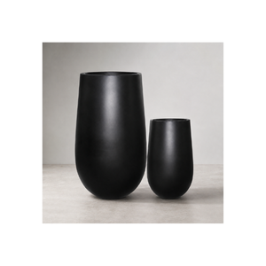 Maceta de fibra de vidrio de gran tamaño con forma de huevo de la mejor calidad para uso en interiores y exteriores, proveedor mayorista, fabricante - Product Image 1