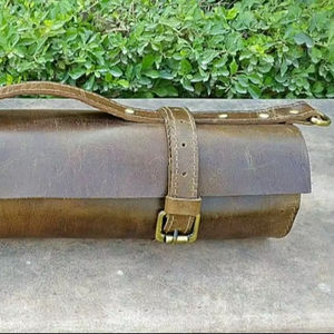 Bolsa de Herramientas de Cuero para Chef Profesional Personalizable, Bolsa para Cuchillos Resistente, Duradera y con Soporte OEM, LKR-0347, Gran Venta - Product Image 1