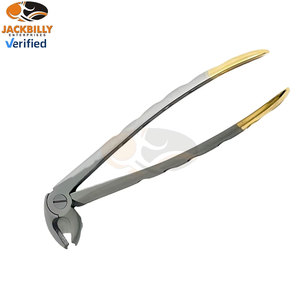 JACKBILLY Forceps d'extraction dentaire manuels allemands de qualité supérieure # Instruments chirurgicaux en acier inoxydable de haute qualité MD4 certifiés CE - Product Image 3