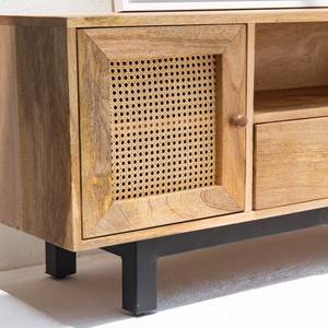 ตู้วางทีวี วานดานา โนวาลา เวนโต้ ราตัน ดอร์ส โมเดิร์น ทำจากไม้จริงสานลายธรรมชาติ - Product Image 6