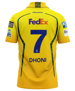 Breathable Quick Dry Summer RCB Fan Wear CSK IPL <b>Cricket</b> Jersey 2026 Custom Printed Polyester V-neck Sleeveless Sports T-Shirt - Product Image 2