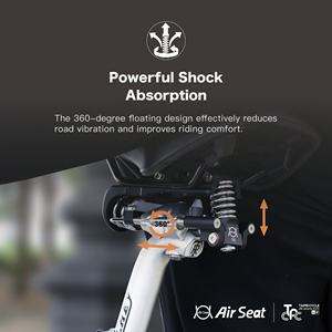 Asiento de aire Sillín Sistema de suspensión Asientos acolchados para bicicletas - Product Image 2