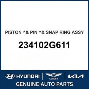 Pistons et segments neufs Grandeur/Azera 234102G611 - Product Image 1