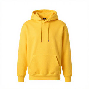 Sweat-shirts pour hommes surdimensionnés en molleton épais 100% coton 400GSM avec logo brodé personnalisé, impression numérique personnalisée, OEM - Product Image 6