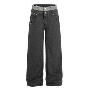 NEXO INDUSTRIES Jeans American Vintage de Mezclilla Slub, Corte Recto Regular, para Hombre y Mujer, de Alta Gama, Resistentes al Viento, Transpirables y Ecológicos para Invierno - Product Image 1