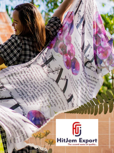 Ultimate Custom Printed Square Scarf Manufacturer <b>Silk</b> Feel Fashion Hijab <b>Head</b> <b>Wrap</b> Shawl Private Label OEM ODM India Factory - Product Image 6