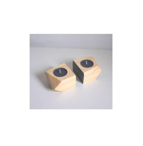 ที่วางเทียนไม้ดีไซน์ทันสมัยสีเขียวอมฟ้า คุณภาพเยี่ยม ชุด 3 ชิ้น จาก MULTI CRAFT - Product Image 5