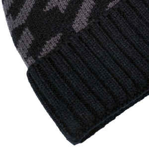 Gorro de Punto Unisex con Camuflaje para Invierno, para Adultos, 56-58 cm, Estilo Casual para Exteriores, 100% Acrílico, Patrón Jacquard - Product Image 4