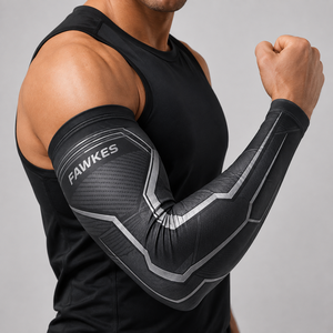 Manguito de Ciclismo Fawkes Negro con Estampado por Transferencia Térmica, Ecológico, Antibacterial, Anti-UV, Unisex, para Adultos, Personalizado 2026, Transpirable - Product Image 5