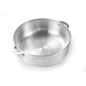 Casserole indienne en acier inoxydable avec couvercle, chauffe-plat exceptionnel, direct usine - Product Image 4