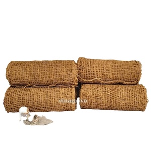 Malla de Fibra de Coco Tejida a Mano Moderna de 2m x 20m para Retención de Humedad del Suelo, Control de Malezas, Apta para Mascotas, Antideslizante - Product Image 2