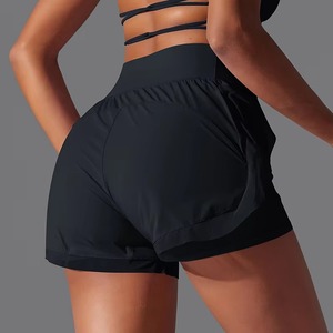 Custom Wholesale New Arrival Seamless Women’s Gym Shorts – Custom Logo Scrunch Butt Fitness Workout & Cycling Yoga Shorts - Product Image 5
