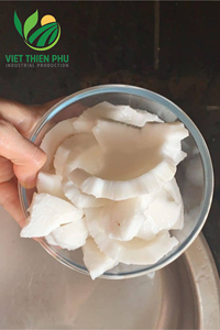 Cubos de Carne de Coco Madura Congelada IQF, Exportación a Granel desde Vietnam - Product Image 5