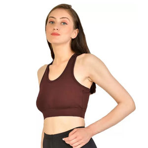 Nouveau style 2026 – Soutiens-gorge de sport classiques en coton à marque privée, pas chers, pour femmes, fitness, prix de gros - Product Image 3