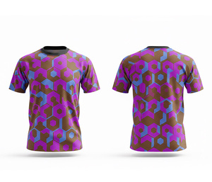 Camiseta Personalizada Resistente con Sublimación Completa y Calidad de Impresión Avanzada |   Tallas para Hombres, Mujeres y Jóvenes |   Ligero y de Secado Rápido - Product Image 3