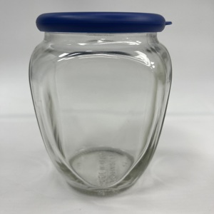 Elegance from Vietnam 500 ml <b>Square</b> Glass <b>Spice</b> <b>Jar</b> with Sleek Plastic Cap for Food Modern Non Toxic Material - Product Image 1