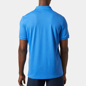 เสื้อเชิ้ตผู้ชายสีตัดต่อ แขนสั้น ผ้าอ๊อกซ์ฟอร์ด ระบายอากาศได้ดี ผลิตจากโพลีเอสเตอร์ผสมคอตตอน มีโลโก้ด้านหน้า สไตล์ลำลอง ทรงปกติ สีขาวแดง น้ำหนัก 220 กรัม - Product Image 2