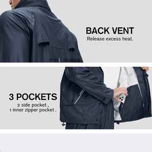 Double Layer Seam Sealed Rainwear Professional Grade Water Resistant Outdoor Apparel <b>Rain</b> <b>Jacket</b> & Suit - Product Image 4