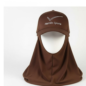หมวกฮิญาบคุณภาพสูง ระบายอากาศได้ดี แบบชั้นเดียว สไตล์ชาโดร์ สำหรับผู้หญิงมุสลิม วัยผู้ใหญ่ ในตะวันออกกลาง ดูไบ ตุรกี - Product Image 4