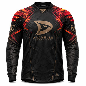 jt paintball jersey Custom Sublimated Paintball Jersey | Premium Tournament-Fit <b>Padded</b> Protective Mesh Performance Teamwear - Product Image 2