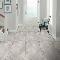 Carreaux de sol intérieurs en porcelaine émaillée polie de qualité supérieure 60x120 CM, aspect marbre, pour villas modernes