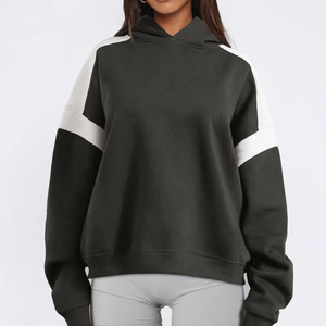 Sudaderas y Hoodies Extra Grandes para Mujer, Estilo Urbano, Sudadera Gruesa de Invierno para Damas - Product Image 2