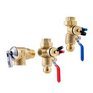 Kit Valvole di Servizio per Scaldabagno Senza Serbatoio da 3/4 Pollici (2 Pezzi) - Valvole di Isolamento PTC da 3/4" NPT per Scarico Pressione - Product Image 6
