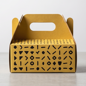 Caja para Pastel de Queso Impresa Personalizada, Caja para Transportar Pasteles, Caja para Empacar Pasteles de Cumpleaños - Product Image 5