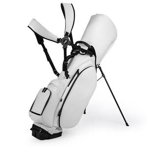 Sac de golf en gros, sac de golf imperméable en cuir PU pour hommes, sac de golf léger à roulettes - Product Image 1