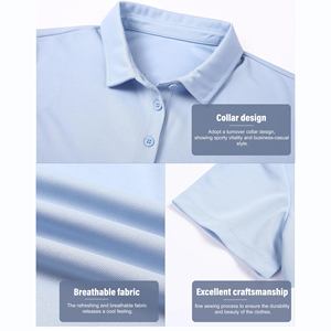 Lightweight Linen Womens Polo Shirts Breathable Short Sleeve Summer Shirt For Ladies Relaxed Fit Casual Beach And Street Wear - Product Image 2