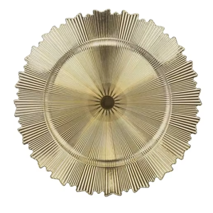 จานรองโลหะสไตล์มินิมอลทันสมัยสำหรับตกแต่งโต๊ะอาหารอย่างหรูหรา - Product Image 4