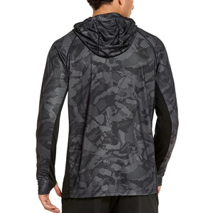 Camisa de Pesca con Capucha de Manga Larga para Hombre, Camuflaje, UPF 50, Secado Rápido, Poliéster, Ropa para Exteriores - Product Image 2