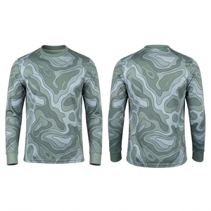 Camisa de Caza para Hombre con Camuflaje Animal Lavado, Impermeable, Transpirable, de Poliéster, para Actividades al Aire Libre, Estilo Otoñal, Manga Larga - Product Image 4