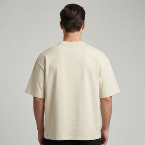Camiseta gráfica de algodón grueso extragrande personalizada, nueva camiseta de manga corta estilo streetwear a la moda para unisex - Product Image 5