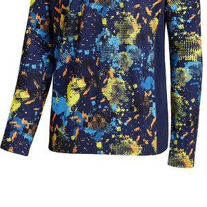 เสื้อกันแดดแขนยาวคุณภาพสูงแบบซับลิเมชั่น UPF50+ แห้งเร็ว ป้องกันรังสียูวี ระบายความชื้น เหมาะสำหรับตกปลา - Product Image 4