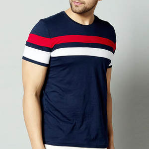 T-shirt de qualité supérieure pour homme, vêtements pour homme, 100% coton, col rond, t-shirt de fitness, taille plus, différentes couleurs, t-shirt pour homme - Product Image 2