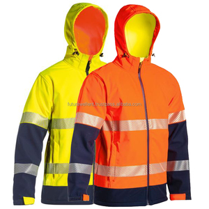 Haute visibilité travail vente directe d'usine extérieur multi-poches veste sans manches gilet d'outillage personnalisable gilet de travail pratique - Product Image 5