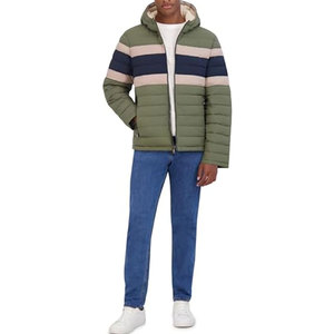 Chaqueta Acolchada Unisex Personalizable con Diseño de Parches, Servicio OEM de Fabricante, Logotipo Frontal, Temporada de Invierno - Product Image 3