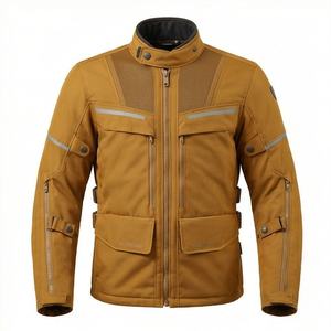 Chaqueta de Motociclista de Cuero Genuino para Hombre de la Mejor Calidad, Nueva Colección de Invierno, Chaquetas de Motocicleta con Protecciones Desmontables Personalizadas - Product Image 1