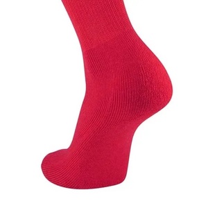 Wholesale Men's Crew Soccer <b>Grip</b> <b>Socks</b> Custom Design Knitted Sweat Spring Sports <b>Socks</b> Logo Cuff Organic Cotton Anti-Bacterial - Product Image 2