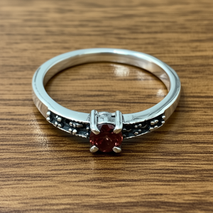 2.6 Gram <b>Garnet</b> Fashion <b>Ring</b> - Product Image 3