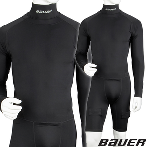 B A U E R Core - Capa base integrada hasta la rodilla con protección para el cuello y resistencia a cortes de Kevlar - Product Image 1