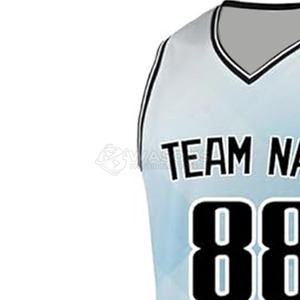 Custom Wholesale Design Heat-Transfer Reversible Breathable Quick Dry Basketball Shirt Men Adult Jersey - Product Image 2