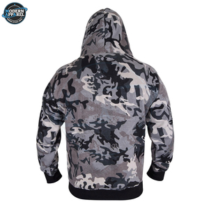 Sudadera con Capucha de Camuflaje, Hecha a Medida, Transpirable, de Algodón Mezclado, Servicio OEM, Hecha en Pakistán, Producto de Moda - Product Image 6